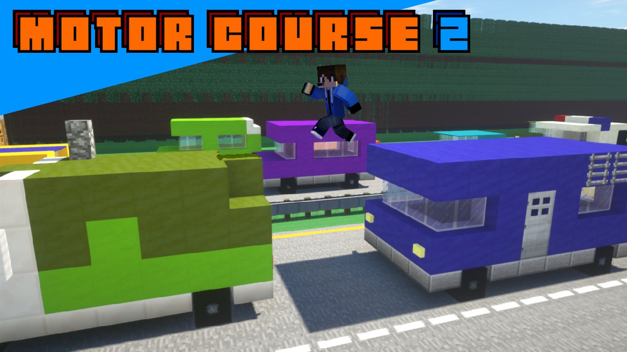 Descargar Motor Course 2 para Minecraft 1.14.3